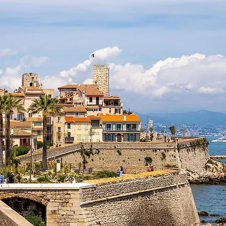 Cosy T2 Vieil Antibes Lägenhet *